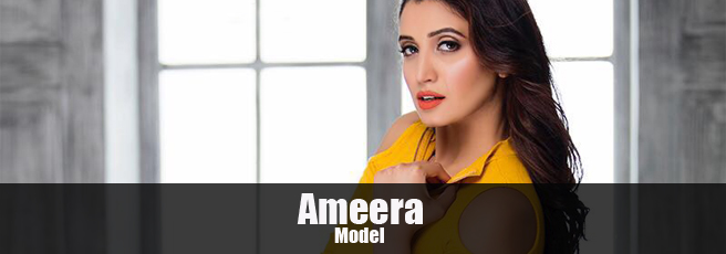 Bangalore based model Ameera