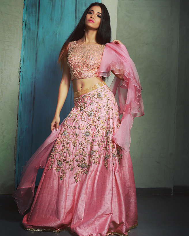 Model Jyotsna Gorawara in Indian ethnic wear
