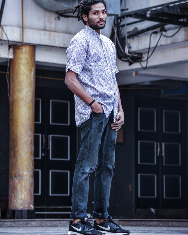 Streetstyle by New Delhi based Indian male model Rahul Vaid