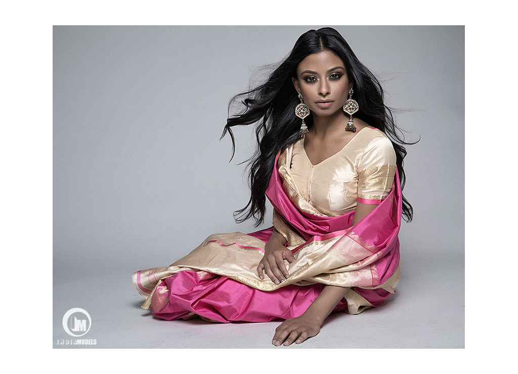 New York based Indian fashion model Sheena Pradhan
