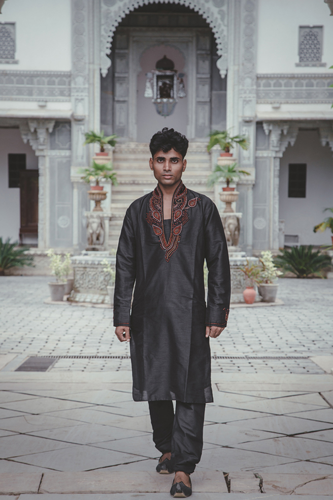 Indian Ramp Model in ethnic wear