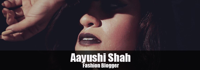 Aayushi Shah Blogger profile