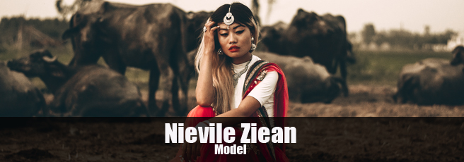 Fashion blogger Nievile Ziean