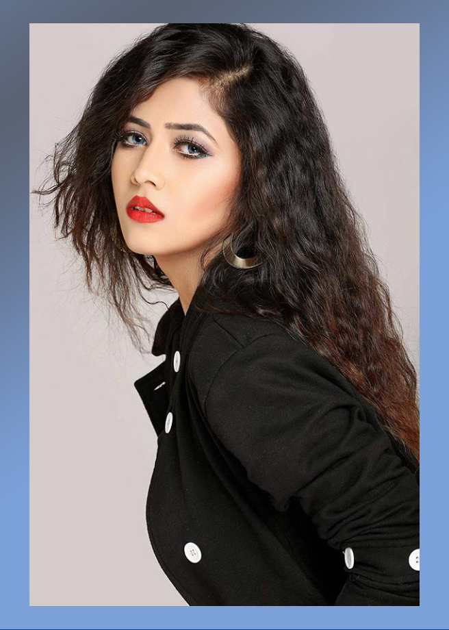 Model Priya Chettri photographed in a stylish black jacket