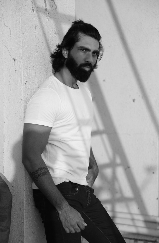 Indian male model Sagar Kava