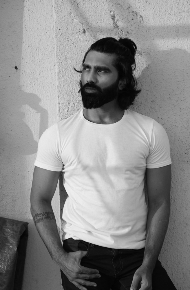 Mumbai male model Sagar Kava